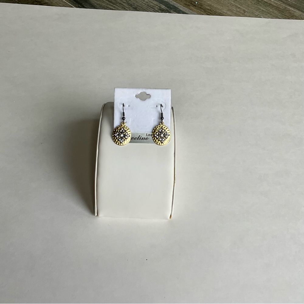 Elegant Gold and Silver Earrings